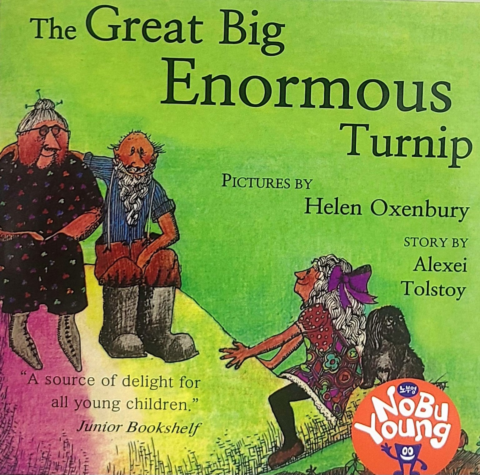 The Great Big Enormous Turnip 노부영 표지