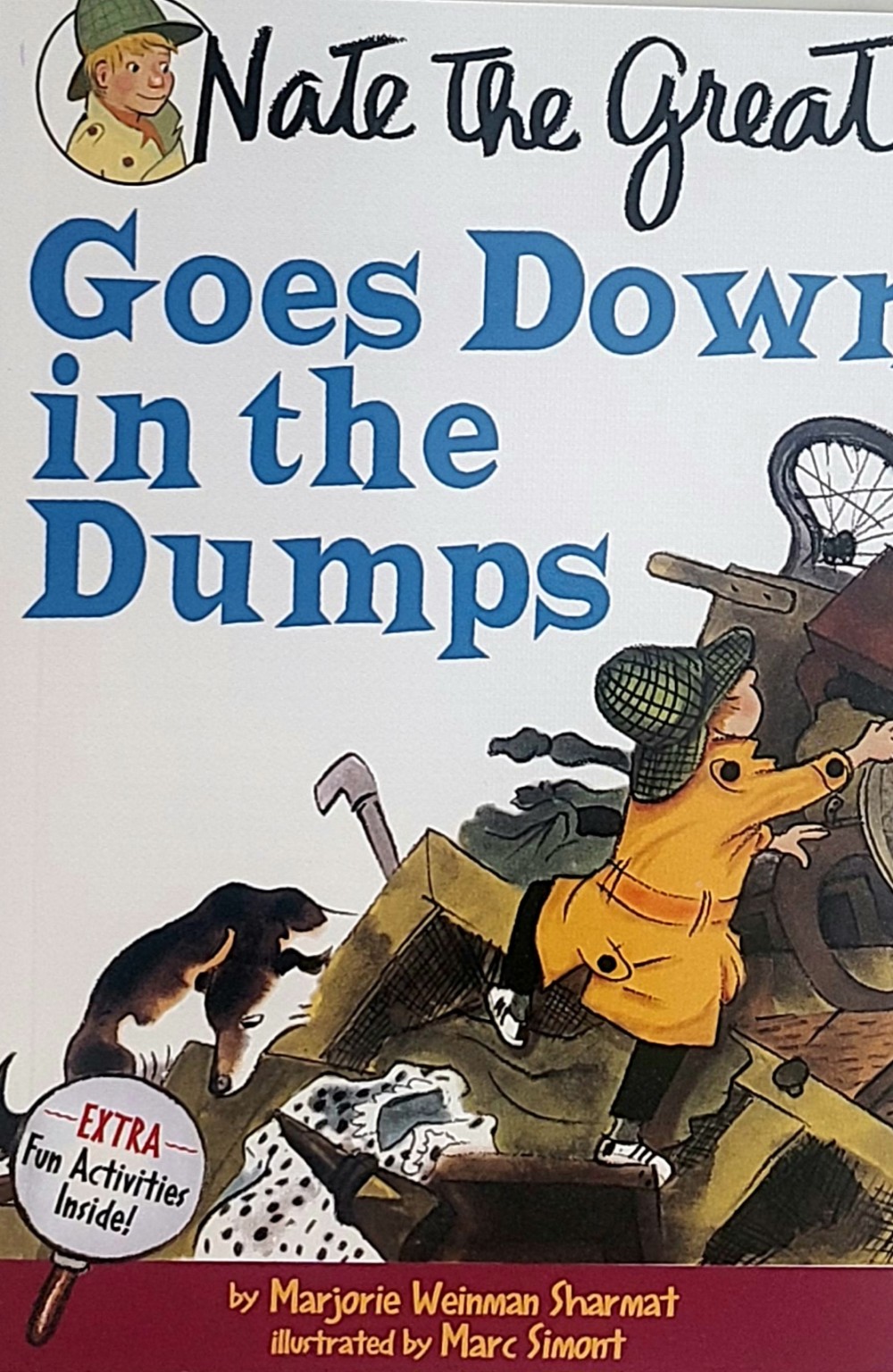 Nate the Great Goes Down in the Dumps 표지