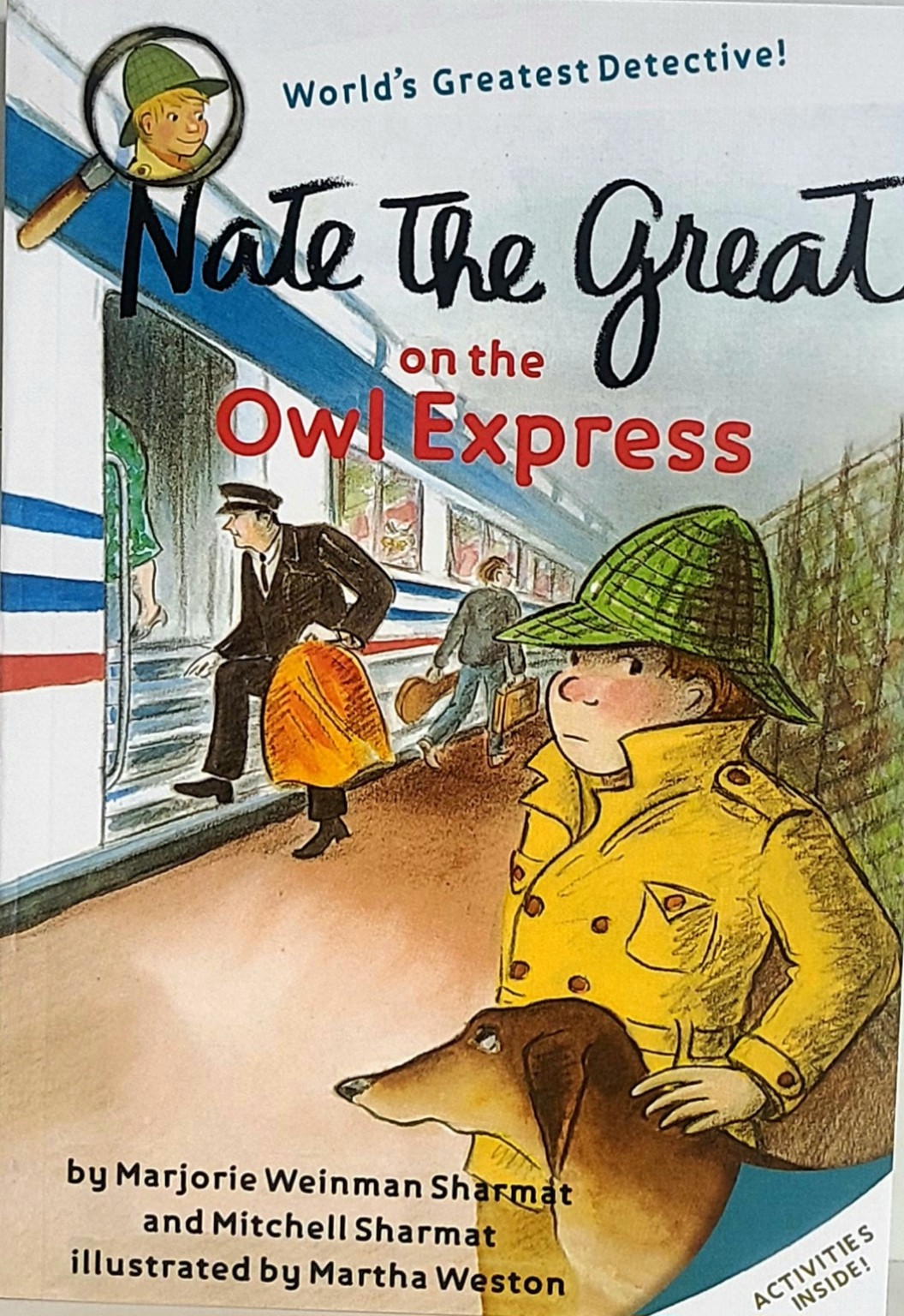 Nate the Great on the Owl Express 표지