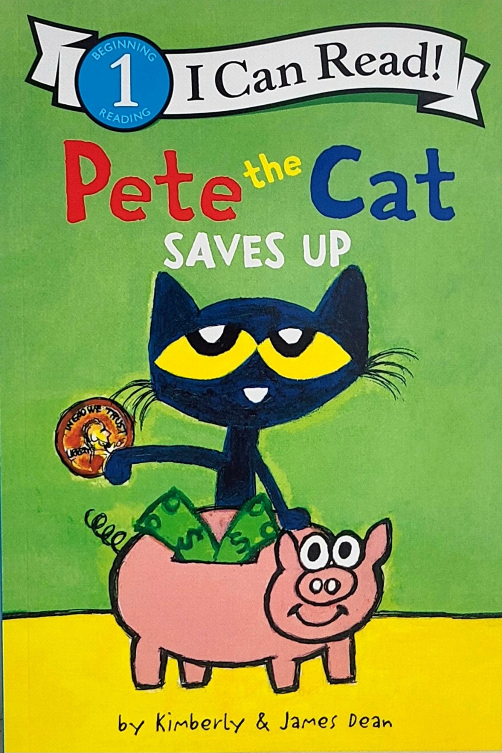 Pete the Cat Saves Up 표지